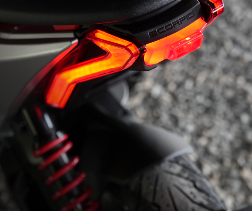 scorpio x1 bike tail light